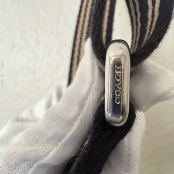 NWOT Small Coach Black Canvas Tote Charm NOT Included - Picture 7 of 13